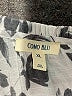 Como Blu Floral Silver 3/4 Sleeve Blouse Size XL - photo 7