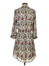 Daniel Rainn 100% Polyester Paisley Gray Casual Dress Size S - photo 2