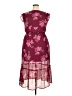 Rewind 100% Polyester Paisley Burgundy Casual Dress Size XL - photo 2
