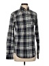 J.Crew Plaid Gray Long Sleeve Button-Down Shirt Size XS - photo 1