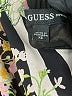 Guess 100% Polyester Floral Stripes Color Block Multi Color Black 3/4 Sleeve Blouse Size XS - photo 8