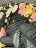 Guess 100% Polyester Floral Stripes Color Block Multi Color Black 3/4 Sleeve Blouse Size XS - photo 10