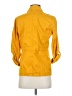 DressBarn 100% Cotton Yellow Raincoat Size S - photo 2