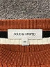 Solid & Striped Stripes Brown Turtleneck Sweater Size XS - photo 6
