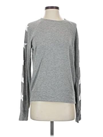 Aqua Pullover Sweater (view 1)