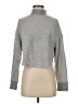 Socialite Metallic Silver Turtleneck Sweater Size XS - photo 1