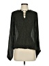 MICHAEL Michael Kors Green Long Sleeve Blouse Size S - photo 1