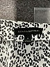 Banana Republic 100% Polyester Animal Print Silver Long Sleeve Blouse Size S - photo 7