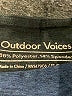 Outdoor Voices Blue Active Pants Size M - photo 5