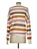 Assorted Brands 100% Acrylic Stripes Orange Pullover Sweater Size S - photo 2
