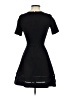 Aqua Solid Black Cocktail Dress Size S - photo 2