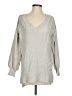 Yet Again Silver Pullover Sweater Size S - photo 1