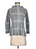 Belldini Plaid Gray Turtleneck Sweater Size S - photo 1
