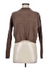 Madewell Metallic Brown Turtleneck Sweater Size M - photo 1
