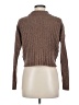 Madewell Metallic Brown Turtleneck Sweater Size M - photo 2