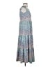 PURE essence Print Blue Casual Dress Size S - photo 4