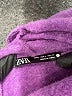 Zara Purple Poncho Size L - photo 6