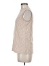 Como Blu Tan Sleeveless Blouse Size M - photo 5