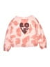 Crewcuts 100% Cotton Hearts Pink Sweatshirt Size 20 - photo 1