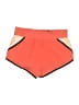 Under Armour 100% Polyester Color Block Orange Athletic Shorts Size M - photo 2