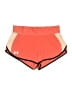 Under Armour 100% Polyester Color Block Orange Athletic Shorts Size M - photo 1
