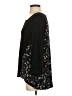 Daniel Rainn Floral Black 3/4 Sleeve Blouse Size S - photo 5