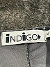 Indigo 100% Polyester Gray Blue Casual Dress Size 14 - photo 7