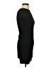 Cozzi Solid Black Casual Dress Size S - photo 4