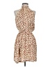 Unbranded Animal Print Brown Casual Dress Size S - photo 1