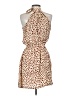 Unbranded Animal Print Brown Casual Dress Size S - photo 2