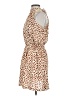 Unbranded Animal Print Brown Casual Dress Size S - photo 5