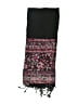 H&M 100% Viscose Black Scarf One size - photo 2