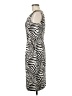 Coldwater Creek Animal Print Ivory Cocktail Dress Size 6 - photo 5