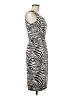 Coldwater Creek Animal Print Ivory Cocktail Dress Size 6 - photo 4
