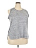 Bobeau Gray Sleeveless T-Shirt Size 2X - photo 1