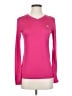 Adidas 100% Polyester Pink Long Sleeve T-Shirt Size XS - photo 1