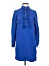 MICHAEL Michael Kors 100% Silk Blue Casual Dress Size 0 - photo 1