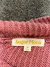 Sugar Moon 100% Polyester Purple Turtleneck Sweater Size M - photo 7