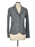 Ottod'Ame Chevron-herringbone Gray Blazer Size 10 - photo 1