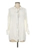 Rip Curl 100% Viscose Ivory 3/4 Sleeve Blouse Size M - photo 1