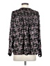 Rebecca Taylor Floral Black Long Sleeve Blouse Size 4 - photo 2