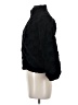 FRZ 100% Polyester Argyle Black Faux Fur Jacket Size M - photo 5