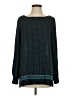 Ann Taylor LOFT 100% Polyester Teal Long Sleeve Blouse Size S - photo 1