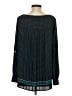 Ann Taylor LOFT 100% Polyester Teal Long Sleeve Blouse Size S - photo 2