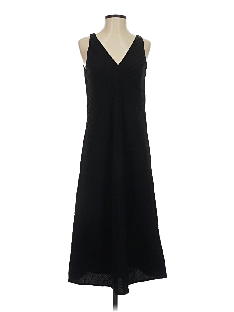 Pre-owned Everlane Casual Dress In Black