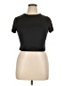 madden nyc Black Short Sleeve Top Size XL - photo 1