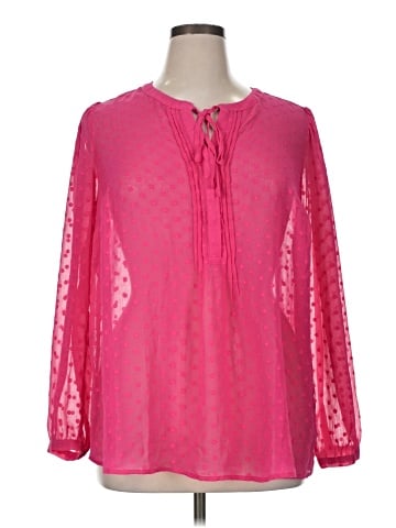 Torrid 3/4 Sleeve Blouse (view 1)