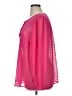 Torrid 100% Polyester Pink 3/4 Sleeve Blouse Size 1X Plus (1) - photo 5