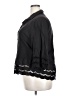 Unbranded Black 3/4 Sleeve Button-Down Shirt Size XXL - photo 5