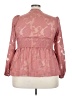 Shein Pink 3/4 Sleeve Blouse Size 3X - photo 2